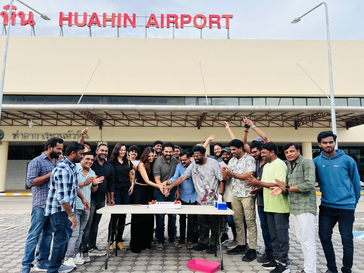 Venkatesh (@venkatavmedia) on Twitter photo #Sardar2 - Entire shoot for the film wrapped up and we are in post production, full swing.
<a href="/Karthi_Offl/">Karthi</a> <a href="/Prince_Pictures/">Prince Pictures</a> <a href="/ivyofficial2023/">Ivy Entertainment Offical</a> <a href="/Psmithran/">PS Mithran</a> <a href="/iam_SJSuryah/">S J Suryah</a> <a href="/lakku76/">S Lakshman kumar</a> <a href="/venkatavmedia/">Venkatesh</a> <a href="/RajaS_official/">Raja Subramanian</a> <a href="/B4UMotionPics/">B4U Motion Pictures</a> <a href="/THEOFFICIALB4U/">B4U</a> <a href="/MalavikaM_/">Malavika Mohanan</a> <a href="/AshikaRanganath/">Ashika Ranganath</a> <a href="/rajishavijayan/">Rajisha Vijayan</a> #Sardar2 - Entire shoot for the film wrapped up and we are in post production, full swing.
<a href="/Karthi_Offl/">Karthi</a> <a href="/Prince_Pictures/">Prince Pictures</a> <a href="/ivyofficial2023/">Ivy Entertainment Offical</a> <a href="/Psmithran/">PS Mithran</a> <a href="/iam_SJSuryah/">S J Suryah</a> <a href="/lakku76/">S Lakshman kumar</a> <a href="/venkatavmedia/">Venkatesh</a> <a href="/RajaS_official/">Raja Subramanian</a> <a href="/B4UMotionPics/">B4U Motion Pictures</a> <a href="/THEOFFICIALB4U/">B4U</a> <a href="/MalavikaM_/">Malavika Mohanan</a> <a href="/AshikaRanganath/">Ashika Ranganath</a> <a href="/rajishavijayan/">Rajisha Vijayan</a>