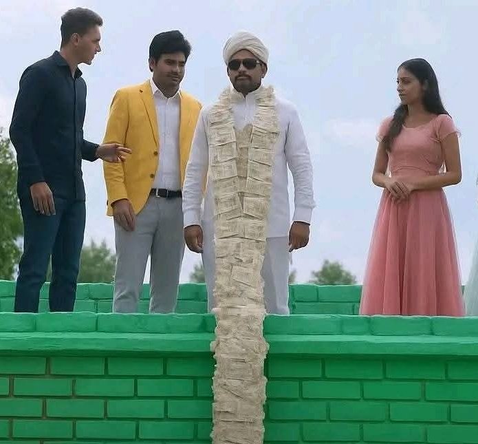 JaikyYadav16's tweet photo. मामला राजस्थान के अलवर ज़िले से है मगर थोड़ा हटकर है😃😂

दरअसल हुआ कुछ ऐसा कि 

एक व्यक्ति की शादी थी तो उसने सोचा कि एक नोटों की माला पहनकर बारात ले जाई जाए तो 

लड़के ने लगभग 15 लाख रुपए की नोटों की माला किराए पर मंगवाई और शादी में फुल झामा दिया मगर 

जब वह माला को वापस करने के लिए ले जा रहा था तभी बदमाशों ने रास्ते में वह माला लूट ली।

अब मामला पुलिस के पास पहुंचा है और पुलिस चोरों की तलाश में जुटी है।