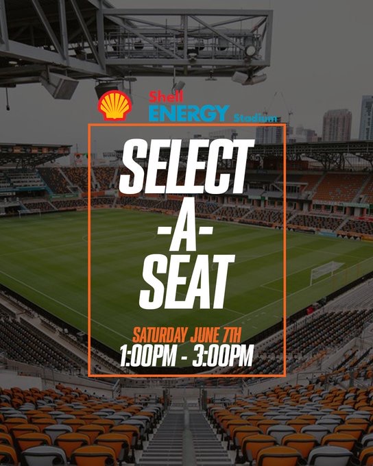 This afternoon, come check out the '25 home of the Kats! Simply take in the views, or select your seats to make sure you don’t miss any of the action. 

Enter through the Space City gate at Shell Energy Stadium on the SE corner of the stadium from 1:00pm to 3:00pm.

#EatEmUpKats