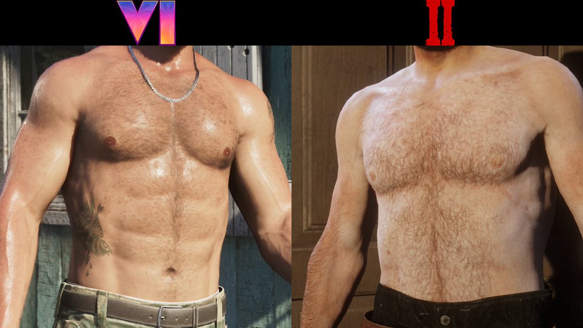 FH_Gameplays's tweet photo. Hey GTA and RDR fans! I've just made the second round of GTA VI vs. RDR2!
What  do you think?
https://t.co/t1ciZXcOny

#GTAVI #GTA6 #GTA6Trailer2 #GrandTheftAutoVI #RDR2 #RedDeadRedemption2 https://t.co/zMjjUFWKq0