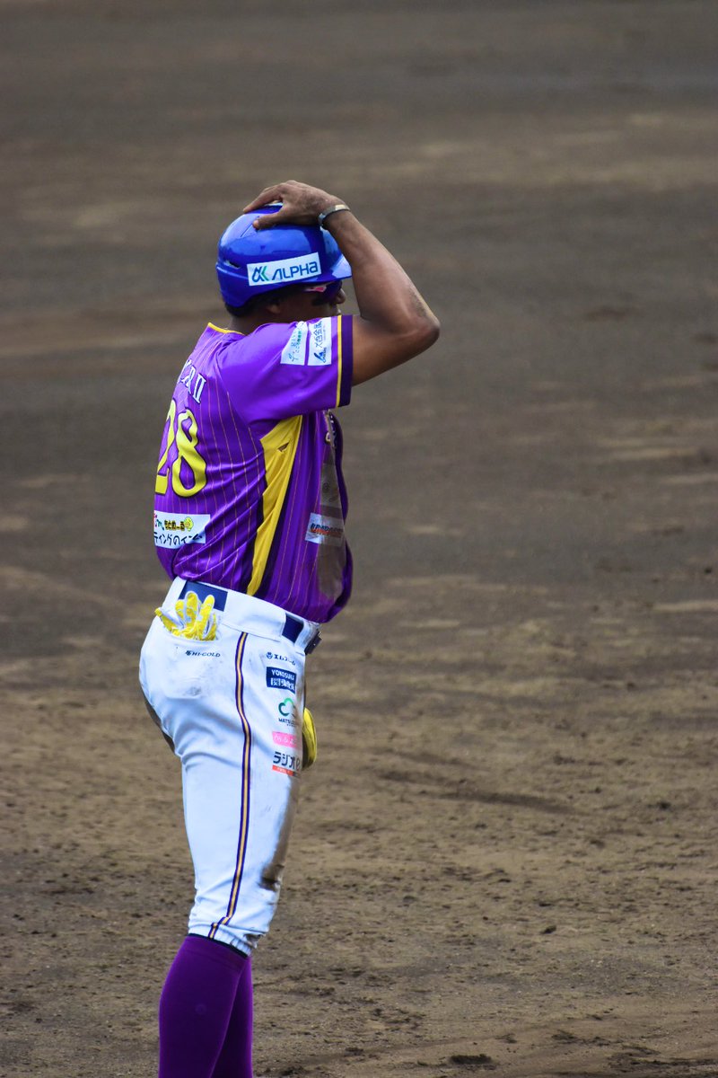 hymiri_9999's tweet image. 2025.6.7   サーティーフォー相模原球場

神奈川フューチャードリームス

ウォーカー　選手　#28

（読売ジャイアンツ→福岡ソフトバンクホークス）

ヘッスラしてユニフォーム真っ黒☺️

#AdamWalker
#神奈川フューチャードリームス
#BCリーグ