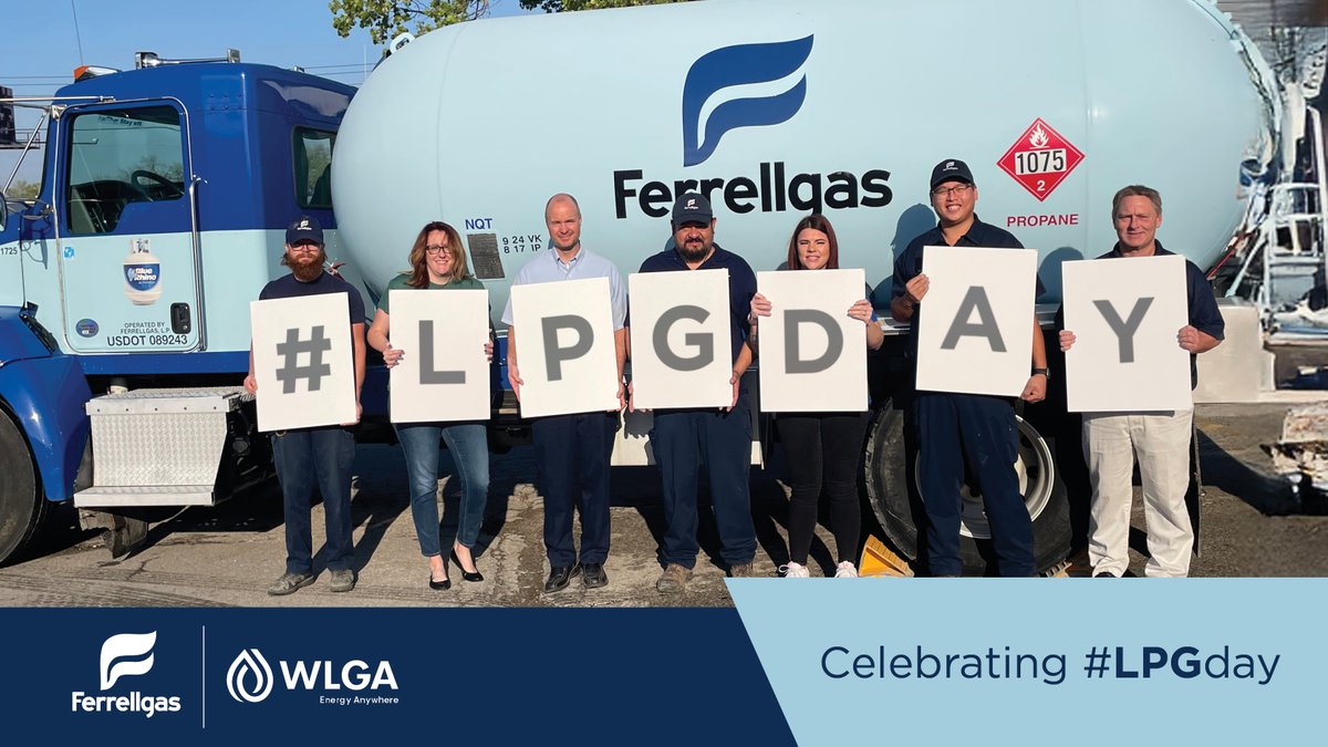 Ferrellgas (@ferrellgas) on Twitter photo Happy LPG Day from the Ferrellgas team in Des Moines, Iowa! We’re proud to join the global celebration alongside the <a href="/WorldLiquidGas/">World Liquid Gas Association</a> Association and industry partners recognizing how “LPG Works Around the Clock” to fuel communities, businesses, and essential services. #LPGday Happy LPG Day from the Ferrellgas team in Des Moines, Iowa! We’re proud to join the global celebration alongside the <a href="/WorldLiquidGas/">World Liquid Gas Association</a> Association and industry partners recognizing how “LPG Works Around the Clock” to fuel communities, businesses, and essential services. #LPGday