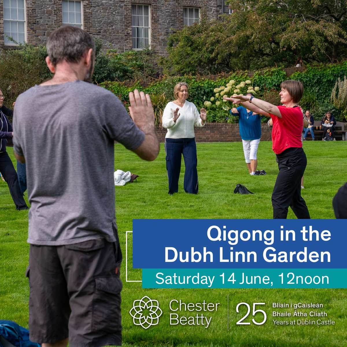 Start the weekend with Qigong and unwind through gentle physical and breathing exercises. Perfect for beginners and experienced practitioners. This practice is outdoors (weather permitting) or indoors.  🎟️FREE, no booking required. Suitable for all ages.