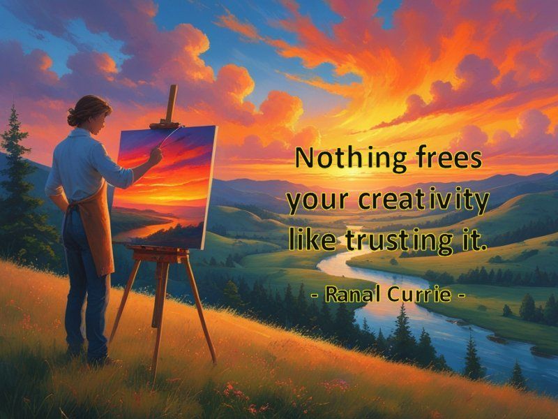 Nothing frees your creativity like trusting it.

#quote #quotesmith55 #creativity #freedom #SaturdaySunshine