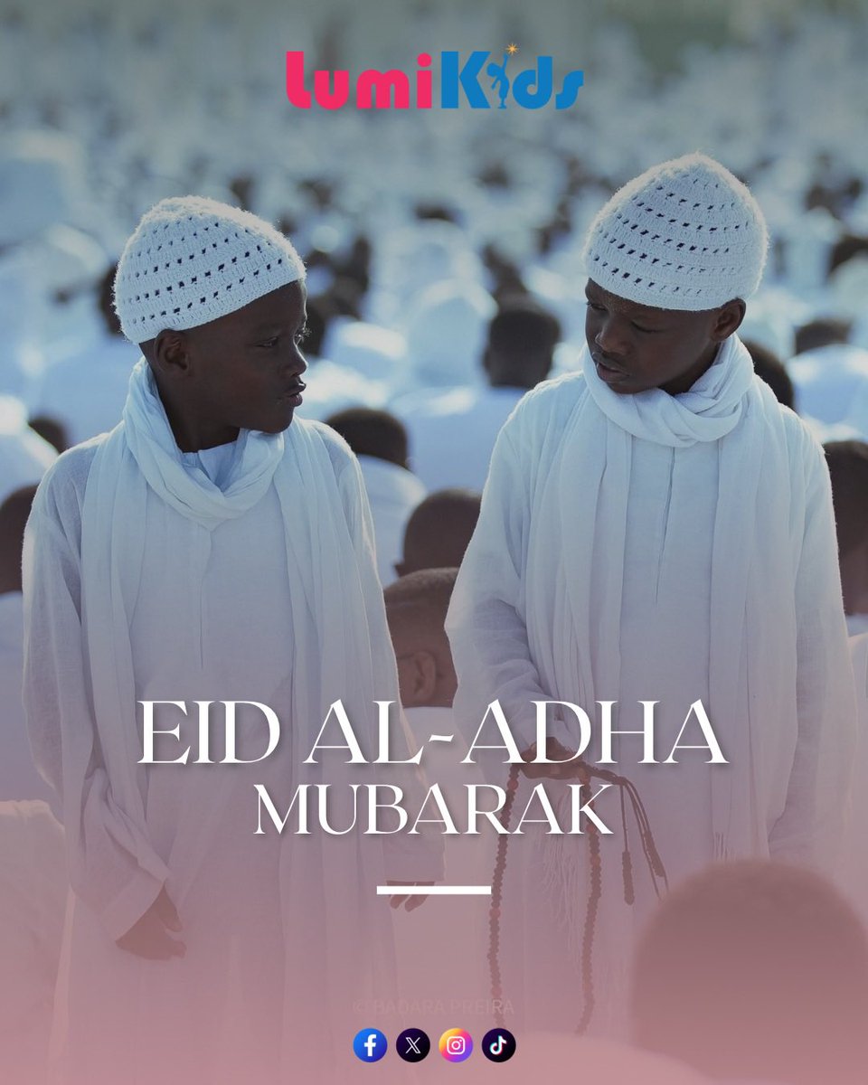 Association LumiKids (@lumikids_) on Twitter photo Bonne fête de Tabaski à toute la communauté Musulmane 🫶🏾❤️ 🕌📿✨.
#EidulAdha2025 #lumikids
📸: <a href="/bdrpreira/">Badara Preira</a> Bonne fête de Tabaski à toute la communauté Musulmane 🫶🏾❤️ 🕌📿✨.
#EidulAdha2025 #lumikids
📸: <a href="/bdrpreira/">Badara Preira</a>
