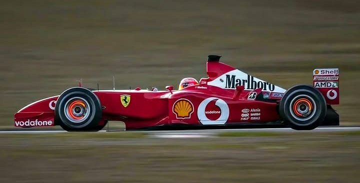 NetoDemetriou's tweet photo. Michael Schumacher, Ferrari, Fiorano, 2002. Photo: Ercole Colombo. https://t.co/nsdbvRHhBK