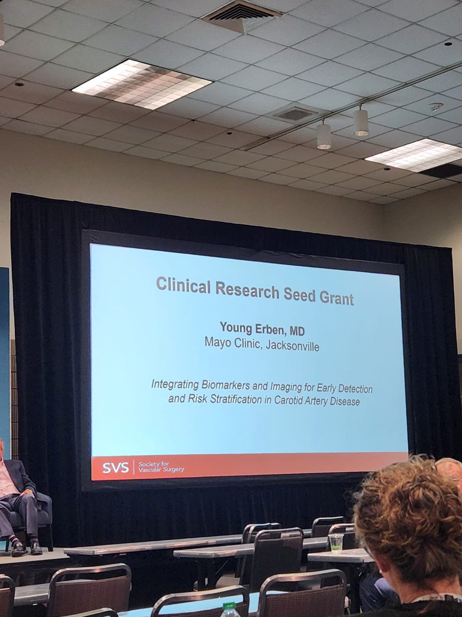 ErbenYoung's tweet photo. Grateful 2 @VascularSVS #Foundation 4 #ResearchSeedGrant 

will invest 💵 2advance 🧪 on early detect. of carotid art disease; priority of @VascularSVS 2educate&amp;advocate 4our pts. 

Also grateful 2my dept chair #DrSarahMclaughlin @JamesMeschia @ThomasBrott @gloviczki &amp;VascResTeam https://t.co/gLH7PI2tC3