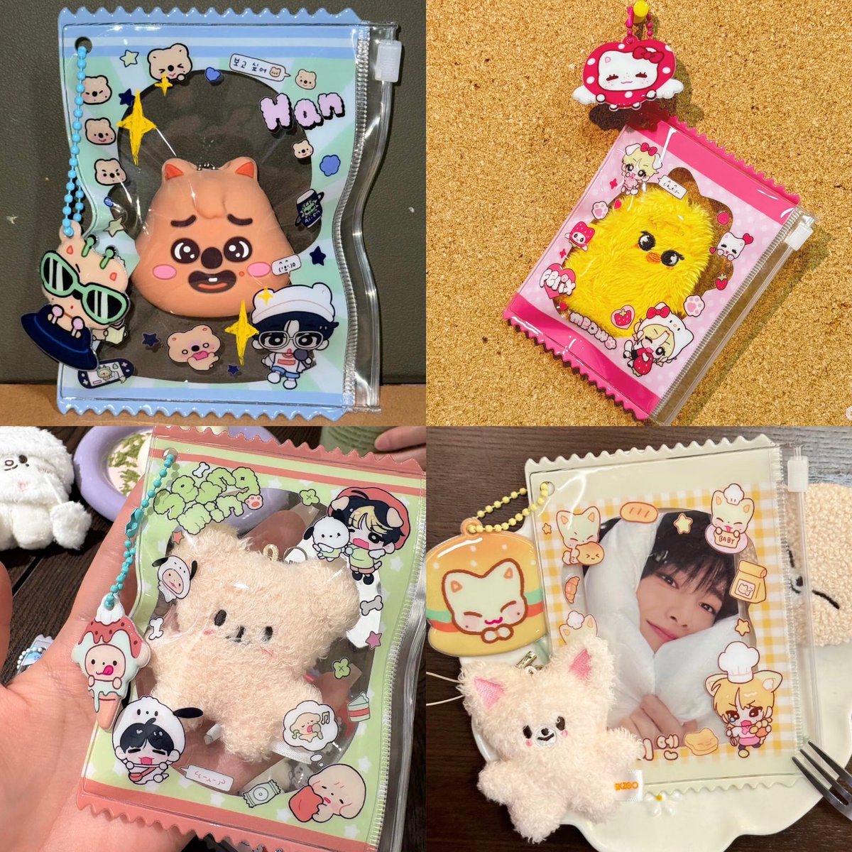 gobybunnybun's tweet image. [OPEN PO 🇨🇳] SKZOO ZIPLOCK POUCH 

💵 37k dp 22k (❌ charm)

✅ BERSIH INA
❌ CLOSE 15/06/25 12.00 WIB
ORDER? DM!💗