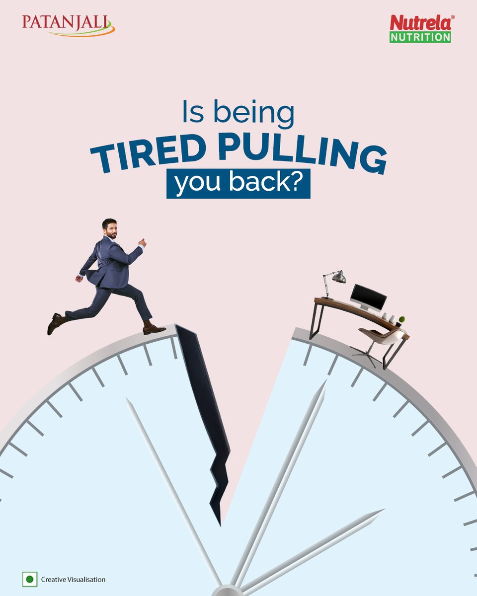 NutrelaN's tweet image. Feeling Drained? Don’t let Fatigue win!

Break through the slump with Nutrela Nutrition's Daily Active — your everyday boost to keep moving like Shahid!
.
.
#DailyActive #BreakTheSlump #BeActiveEveryday #ShahidForNutrela #NutrelaNutrition #Patanjali #ShahidKapoor