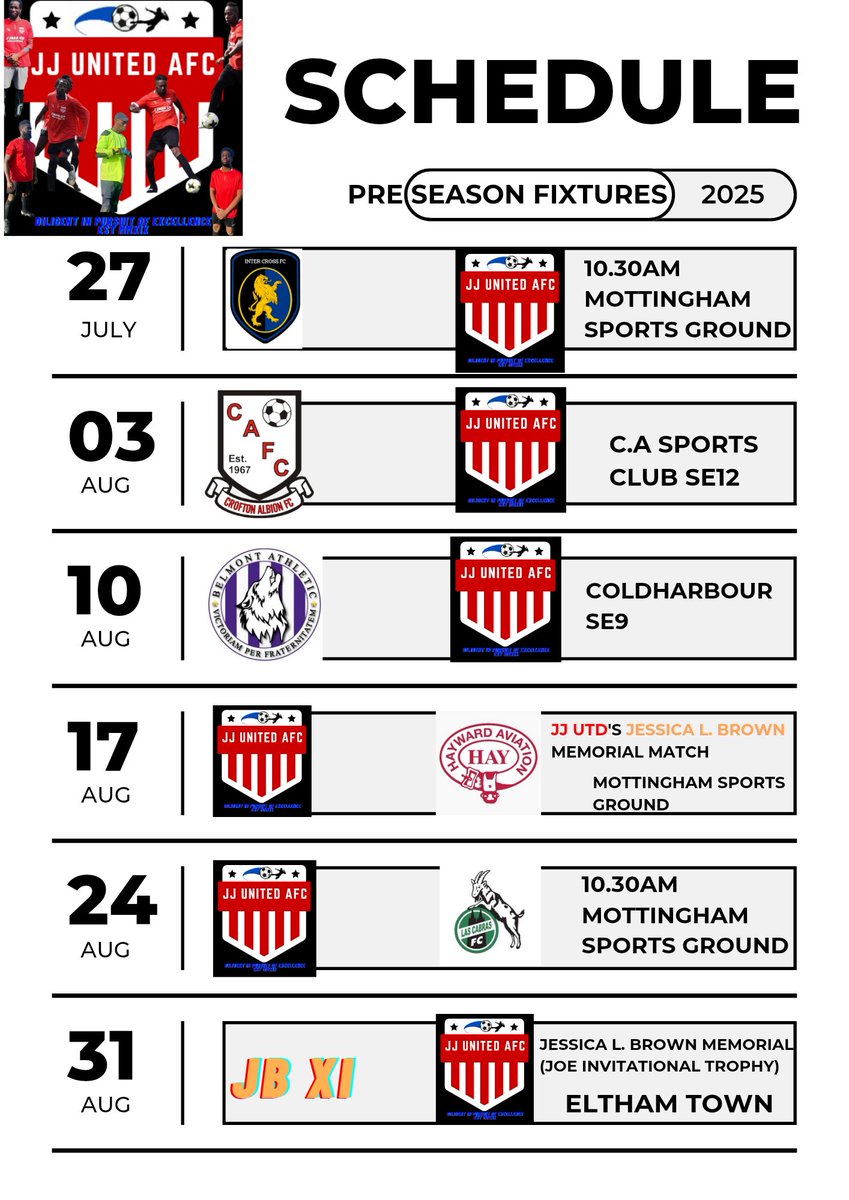 Pre- Season Fixtures '25:

<a href="/InterCrossFC/">Inter Cross FC</a> <a href="/CroftonAlbionfc/">CroftonAlbionFC</a> reserves <a href="/BelmontAFC/">Belmont Athletic FC</a> <a href="/HaywardsFC/">Haywards FC</a>  <a href="/FC_Cabras/">FC Cabras</a> 

#4dacommunitee