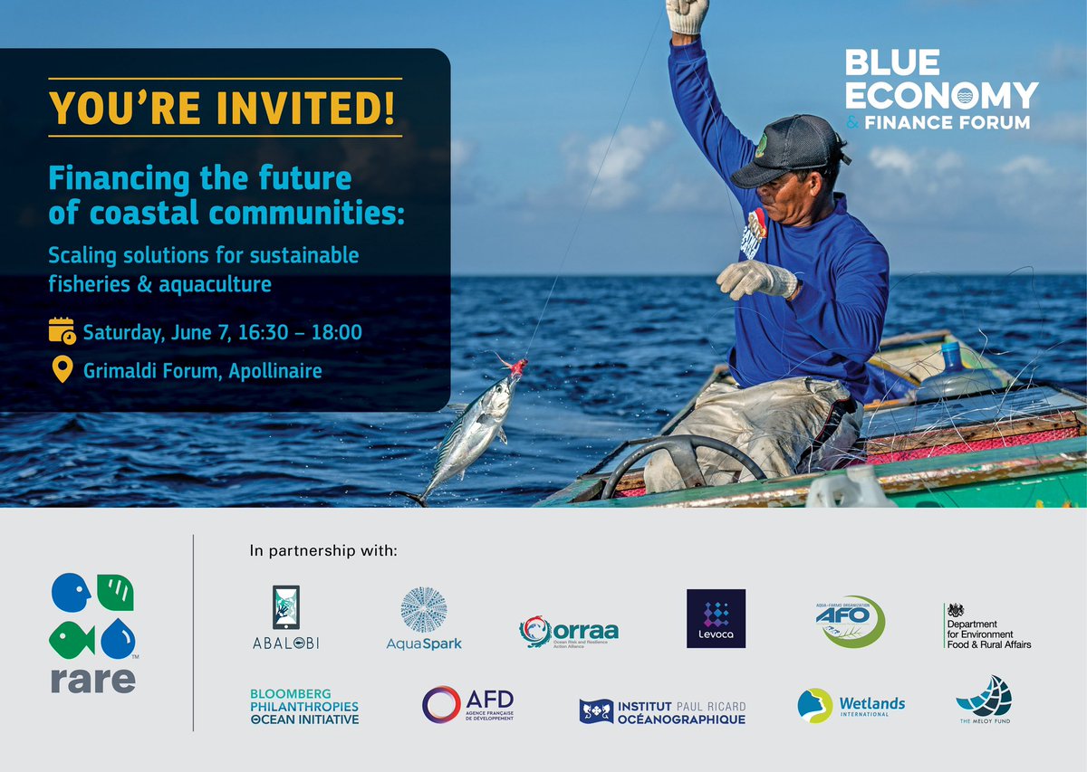 Rare (@rare_org) on Twitter photo Today at the #BEFF, we’re talking about aligning capital to scale support for community-led ocean solutions with <a href="/abalobi_app/">ABALOBI</a> <a href="/AquaSparkImpact/">Aqua-Spark</a> <a href="/ORRAAnews/">Ocean Risk and Resilience Action Alliance</a> <a href="/LevocaImpact/">Levoca Impact Labs</a> <a href="/BloombergDotOrg/">Bloomberg Philanthropies</a> <a href="/DefraGovUK/">Defra UK</a> <a href="/afo_tz/">Aqua-Farms Organization</a> <a href="/AFD_France/">Agence Française de #Développement (AFD) 🇫🇷 🇪🇺</a> <a href="/WetlandsInt/">Wetlands International</a> <a href="/deliberatecap/">deliberatecapital</a>. Today at the #BEFF, we’re talking about aligning capital to scale support for community-led ocean solutions with <a href="/abalobi_app/">ABALOBI</a> <a href="/AquaSparkImpact/">Aqua-Spark</a> <a href="/ORRAAnews/">Ocean Risk and Resilience Action Alliance</a> <a href="/LevocaImpact/">Levoca Impact Labs</a> <a href="/BloombergDotOrg/">Bloomberg Philanthropies</a> <a href="/DefraGovUK/">Defra UK</a> <a href="/afo_tz/">Aqua-Farms Organization</a> <a href="/AFD_France/">Agence Française de #Développement (AFD) 🇫🇷 🇪🇺</a> <a href="/WetlandsInt/">Wetlands International</a> <a href="/deliberatecap/">deliberatecapital</a>.
