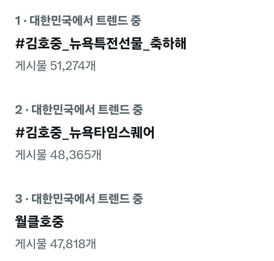 김호중 온세계로 더 멋지게 날아오르자 아리스의 영원한 사랑
#김호중_뉴욕타임스퀘어
월클호중
#김호중_뉴욕특전선물_축하해