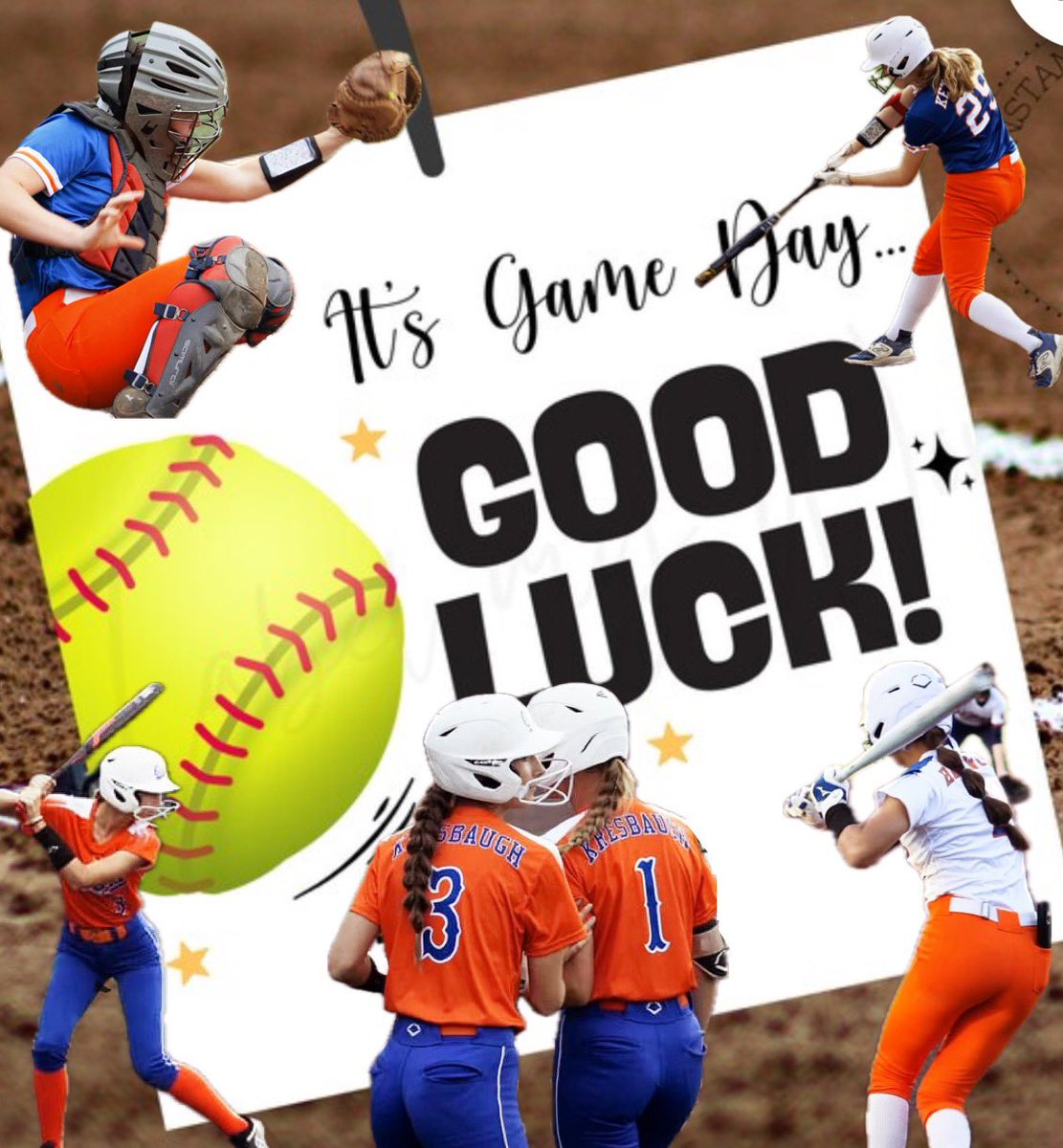 Wishing <a href="/KKetelhut29/">Kaylee Ketelhut</a>, <a href="/MKresbaugh2027/">Makenna Kresbaugh</a>, <a href="/AKresbaugh2028/">Aubrey Kresbaugh</a>, <a href="/camrynwolfe2028/">Camryn Wolfe</a>, <a href="/JordynHaze2028/">Jordyn Hazelwood</a> good luck with their high school teams today. We will be cheering for you all!