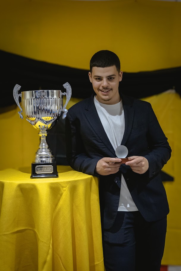 Carrying on with the awards, we have somebody who many would describe as the heart of the club, somebody who despite not playing many minutes this season has had some extremely memorable moments and as so, he was chosen to receive the award for "Moment of The Season". His name is