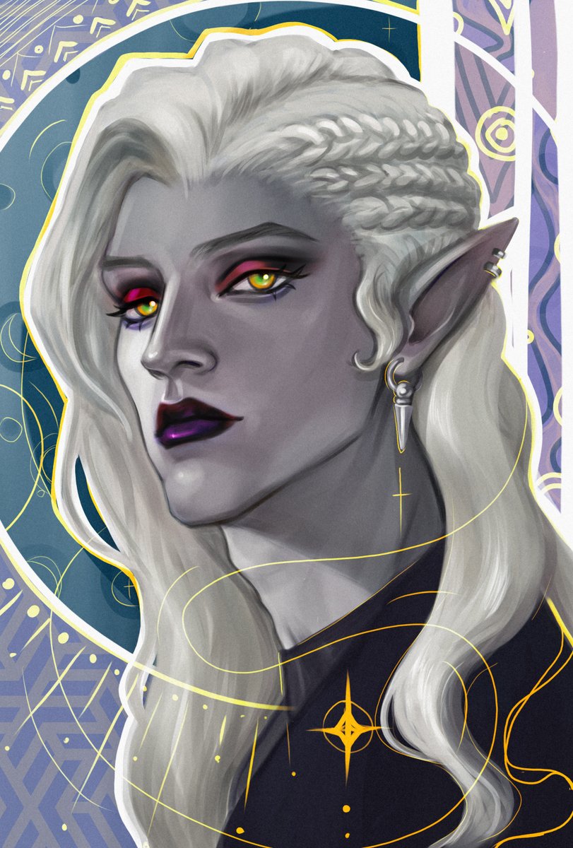 my friend's oc 💅
#elf #украрт