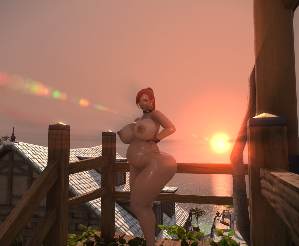 Had a Roe lady passing by my place and stuffing me up good with some babies &lt;3  #ffxivnsfw #midlander #ffxivlewd #roegadyn