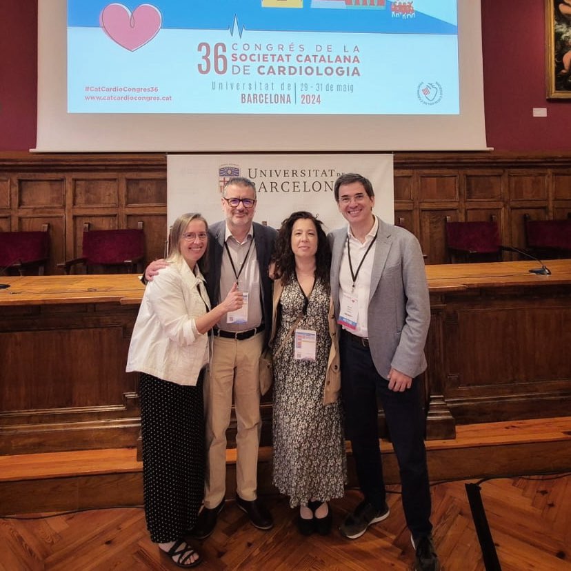 Carles Falces (@carlesfalces) on Twitter photo <a href="/rfreixap/">Román Freixa Pamias</a> <a href="/catcardiocamfic/">Cardio-Primària</a> <a href="/catcardio/">Societat Catalana de Cardiologia</a> <a href="/EduardSol8/">Eduard Solé</a> <a href="/CAMFiC/">🌳CAMFiC</a> <a href="/mardomingo10/">Mar Domingo</a> <a href="/Maribel69813184/">Maribel Martínez Mena</a> Per a mi també ha estat una gran satisfacció haver compartit la coordinació del grup <a href="/catcardiocamfic/">Cardio-Primària</a> amb <a href="/rfreixap/">Román Freixa Pamias</a> <a href="/mardomingo10/">Mar Domingo</a> i @maribel69813184 ❤️❤️❤️
Molt éxit pels nous coordinadors, Elisabet Mena i <a href="/EduardSol8/">Eduard Solé</a> Seguim treballant plegats!!! <a href="/catcardio/">Societat Catalana de Cardiologia</a> <a href="/CAMFiC/">🌳CAMFiC</a> <a href="/rfreixap/">Román Freixa Pamias</a> <a href="/catcardiocamfic/">Cardio-Primària</a> <a href="/catcardio/">Societat Catalana de Cardiologia</a> <a href="/EduardSol8/">Eduard Solé</a> <a href="/CAMFiC/">🌳CAMFiC</a> <a href="/mardomingo10/">Mar Domingo</a> <a href="/Maribel69813184/">Maribel Martínez Mena</a> Per a mi també ha estat una gran satisfacció haver compartit la coordinació del grup <a href="/catcardiocamfic/">Cardio-Primària</a> amb <a href="/rfreixap/">Román Freixa Pamias</a> <a href="/mardomingo10/">Mar Domingo</a> i @maribel69813184 ❤️❤️❤️
Molt éxit pels nous coordinadors, Elisabet Mena i <a href="/EduardSol8/">Eduard Solé</a> Seguim treballant plegats!!! <a href="/catcardio/">Societat Catalana de Cardiologia</a> <a href="/CAMFiC/">🌳CAMFiC</a>