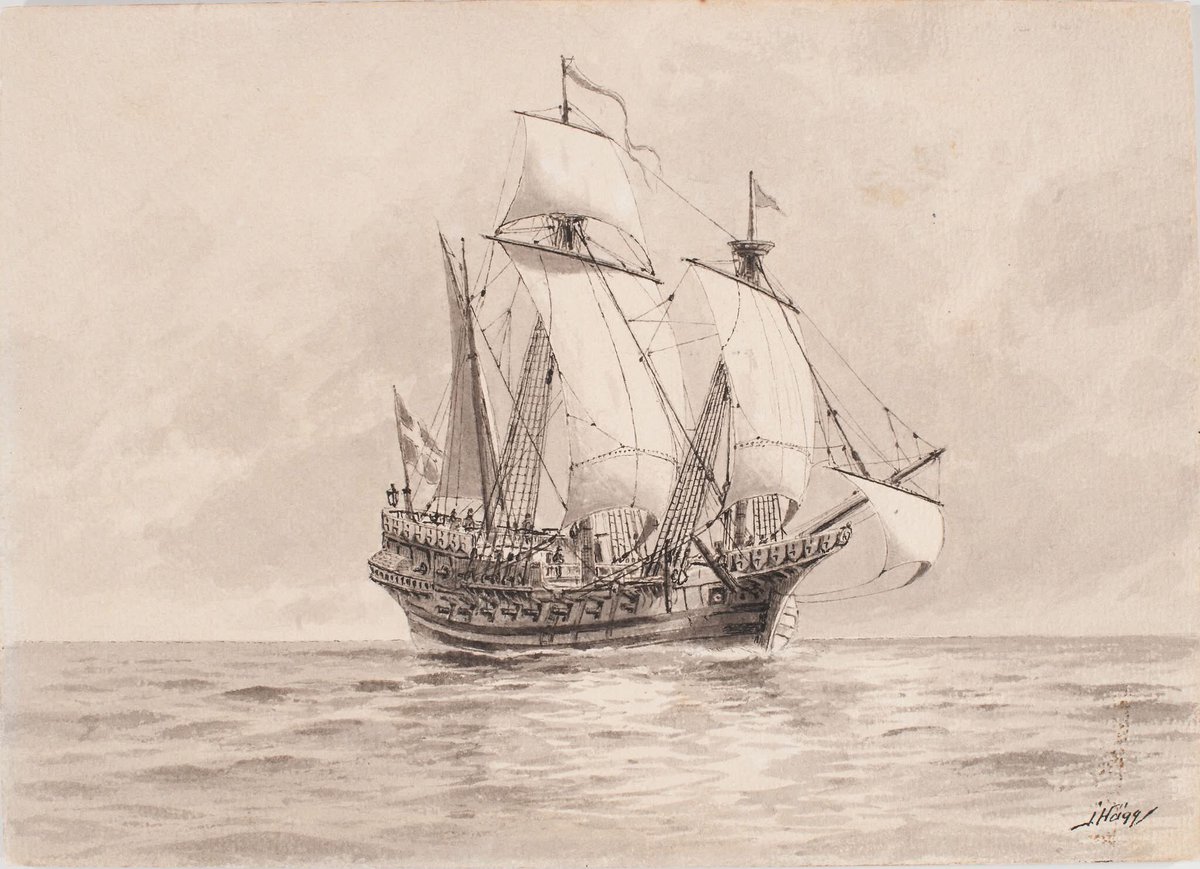 Idag är det svenska flottans födelsedag🇸🇪

Den 7 juni 1522 anländer ett tiotal fartyg Slätbaken utanför Söderköping, inköpta av Gustav Vasa i Lübeck. Detta utgör starten för den svenska flottan. 

Nedan: En lavering av Jakob Hägg Sjöhistoriskas stora konstsamling 

#sjöhistoriska