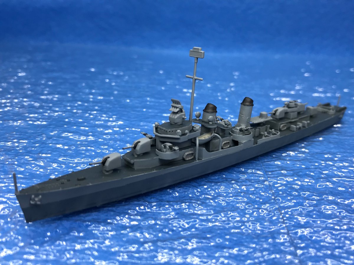 アメリカ海軍駆逐艦キーリング/コールサイン「グレイハウンド」風完成