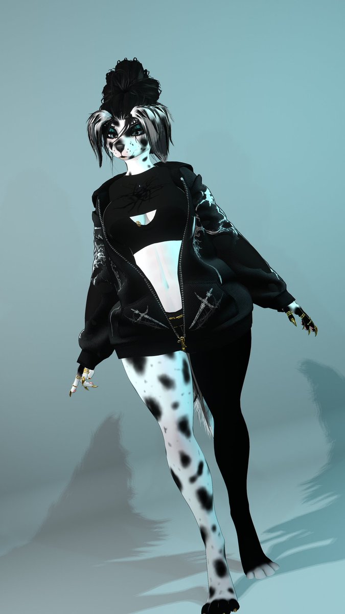 Texture I did on <a href="/RainsLunar/">Rains</a> Roxanne model ❤️ I am loving this model so much! You guys should go check it out 🙏