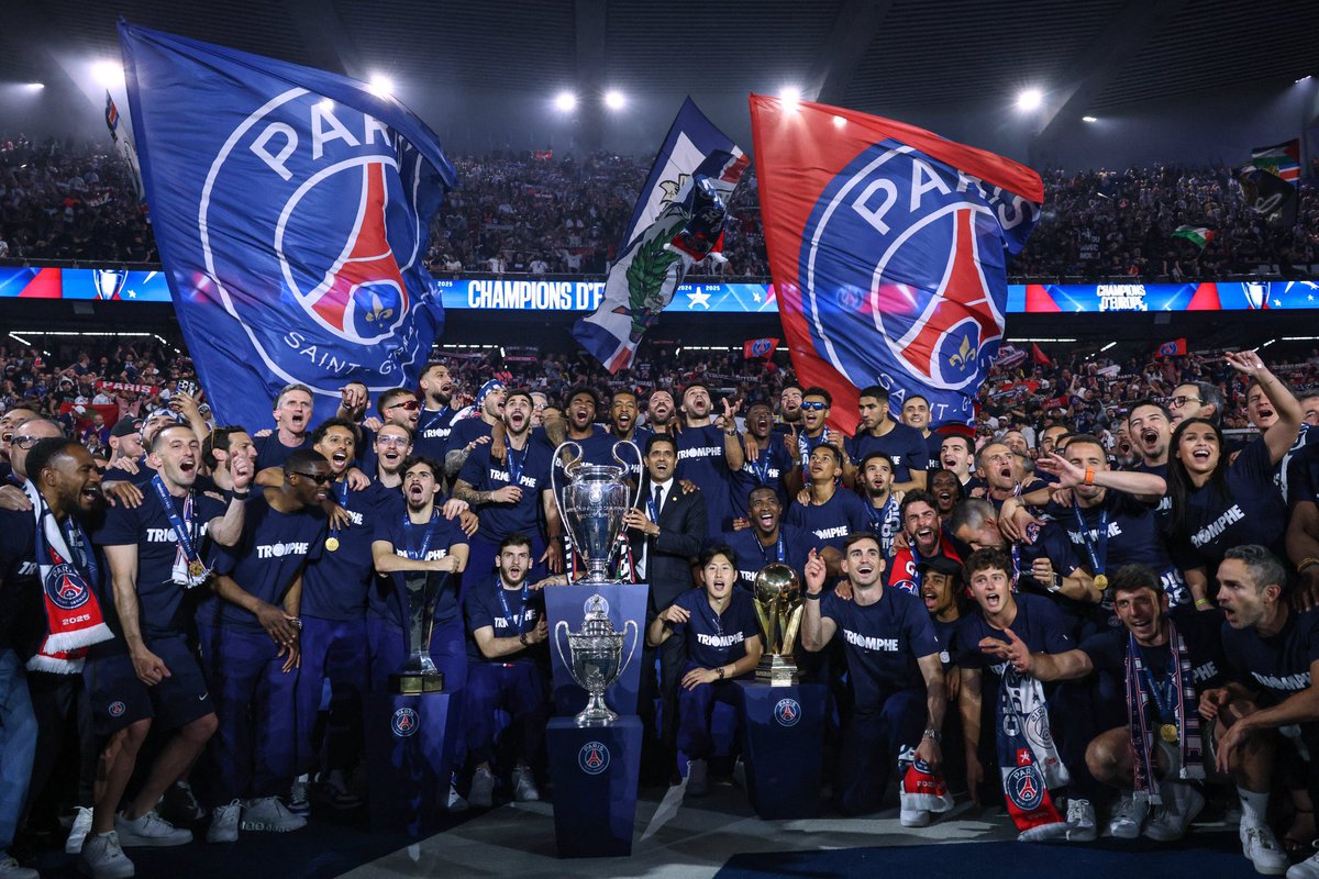 AUJOURD’HUI ET POUR TOUJOURS ET POUR L’ÉTERNITÉ, A JAMAIS LE PARIS SAINT GERMAIN EST CHAMPION D’EUROPE ! ❤️💙