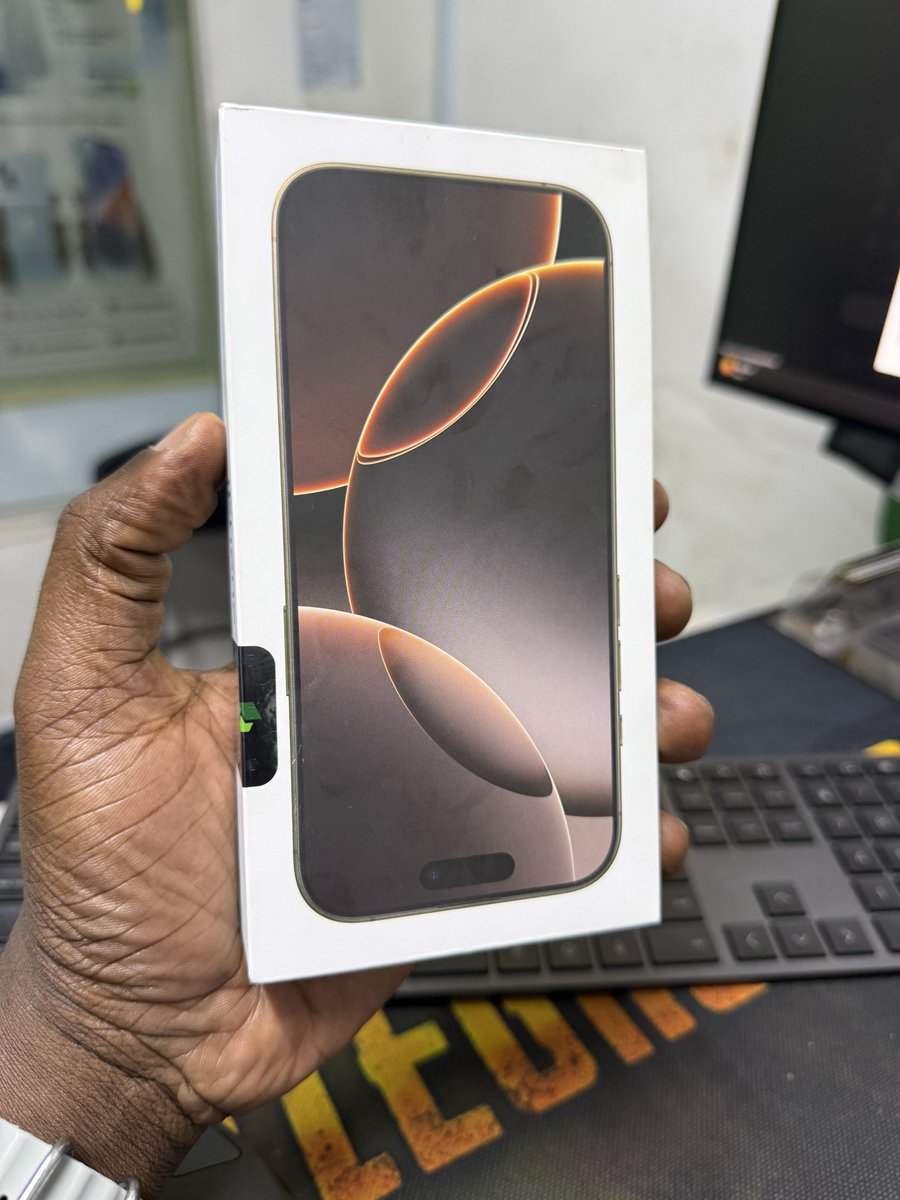 Enjoys 2 years warranty on 
New
iPhone 16
Pro 128gb kes 135,000
Pro 256 kes 148,000
Promax 256 kee 160,000

Call 0707311340

We deliver countrywide