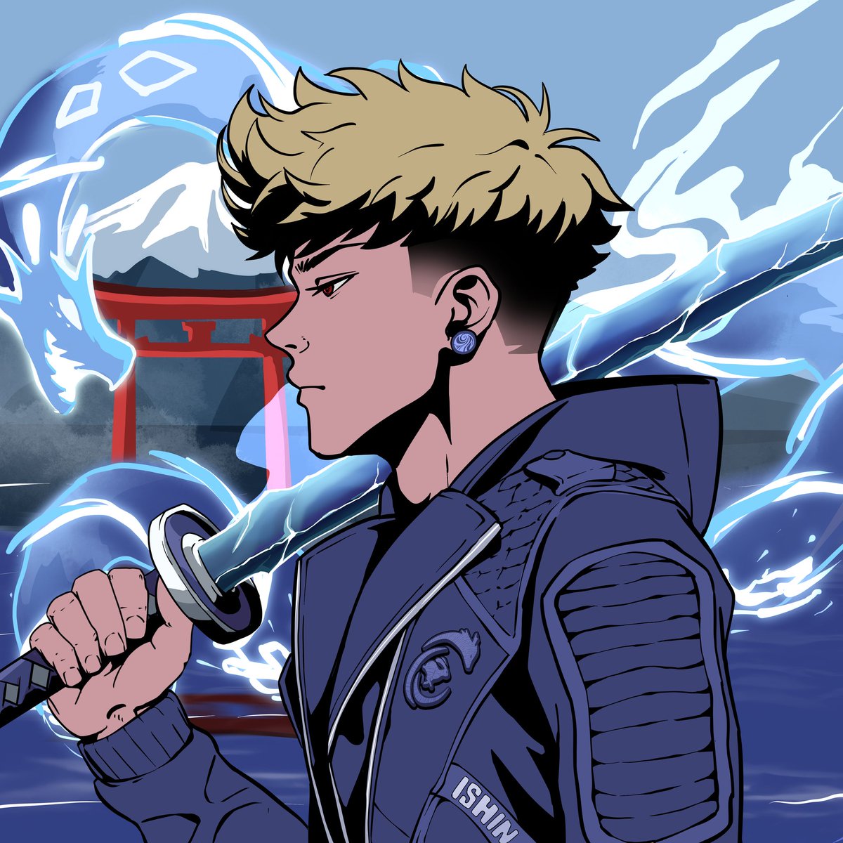 Project_Ishin's tweet photo. New Human Form sneak-peek from our airdrop gift collection arrives on 11th of June⛩️🔥

Mark your calendars📅😈

Human Form airdrop will be sent to Revenger + Seal pair holders🚀

You don't want to miss it 😉

#crofam #Web3 #bornbrave #Revengers https://t.co/uCToBP7RSs