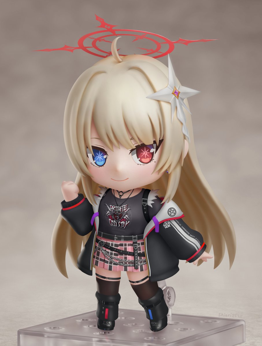 Nanahoshi Nana fanart in nendoroid style
#NanahoshiArt