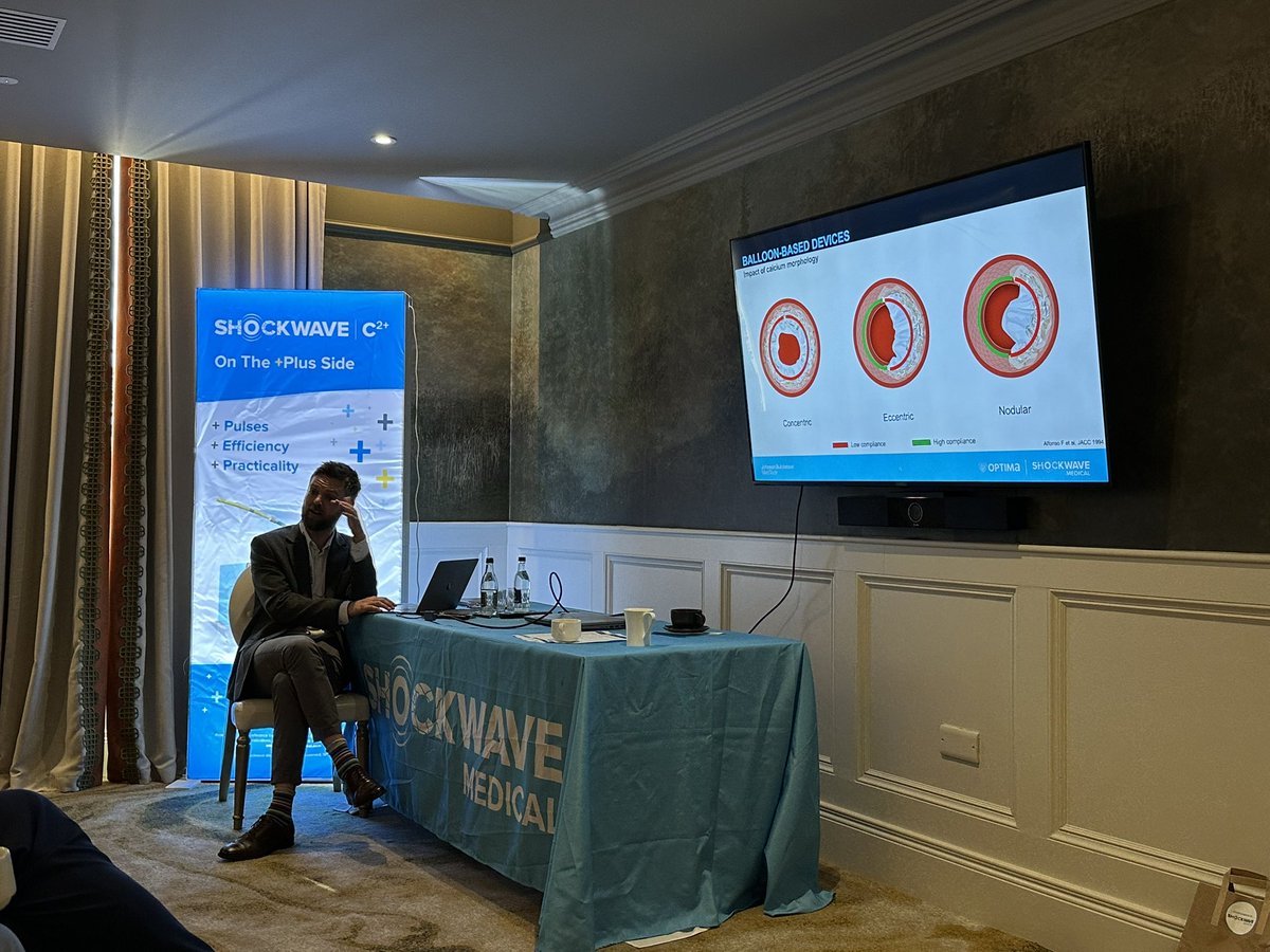 Jack Andrews (@jackandrews86) on Twitter photo Fantastic complications meeting yesterday in Derry ☘️ . Thanks to all speakers from across the UK and Ireland for making it such a success #DICCe25 <a href="/ShockwaveIVL/">Shockwave Medical</a> Fantastic complications meeting yesterday in Derry ☘️ . Thanks to all speakers from across the UK and Ireland for making it such a success #DICCe25 <a href="/ShockwaveIVL/">Shockwave Medical</a>