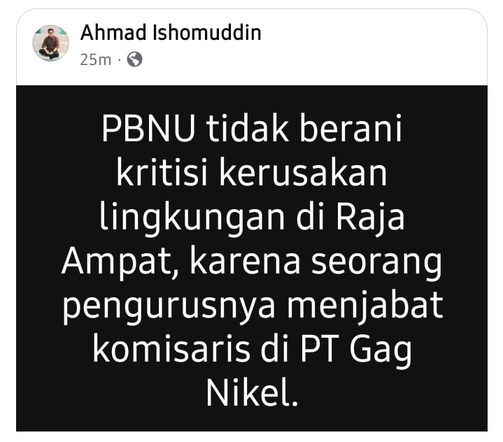Pemerintah Jokowi yang merusak Ormas Keagamaan dan Para Pemuka AGAMA nya...