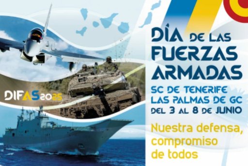 ¡Feliz Día de las Fuerzas Armadas! Enhorabuena a nuestros colegas de las FFAAs 🇪🇸. Bravo Zulu por su compromiso, servicio y sacrificio.
Happy Armed Forces Day to our 🇪🇸 colleagues! Enjoy the Canary Islands! <a href="/Armada_esp/">Armada</a> <a href="/EjercitoAire/">Ejército del Aire y del Espacio</a> <a href="/EjercitoTierra/">Ejército de Tierra 🇪🇸</a> <a href="/Defensagob/">Ministerio Defensa</a>
