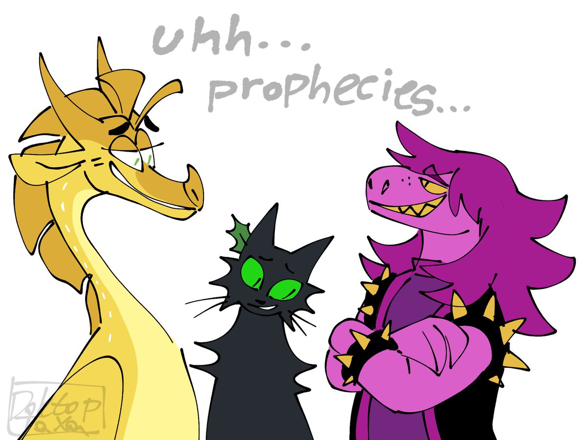 Doktop_TaXa's tweet photo. (minor delta spoilers)
hear me out #wingsoffire #warriorcats #deltarune https://t.co/MZ1xcjqGO4