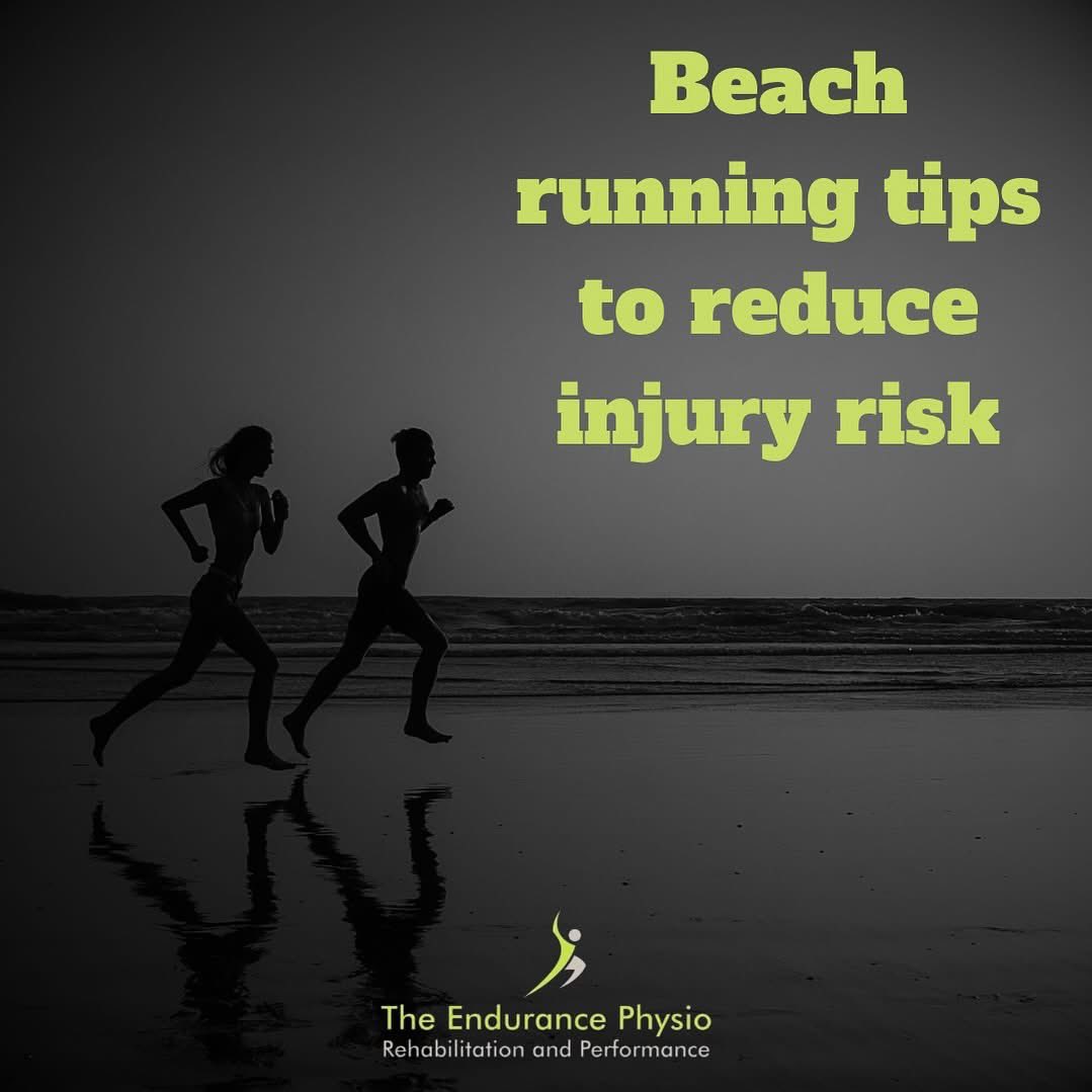 It’s that time of year when many of us look to enjoy some beach running.

Running on sand is hard though, many get sucked in that soft surface running is easier on the joints, but mid the fact that it’s very demanding on the soft tissue structures.

I see a spike in achilles,