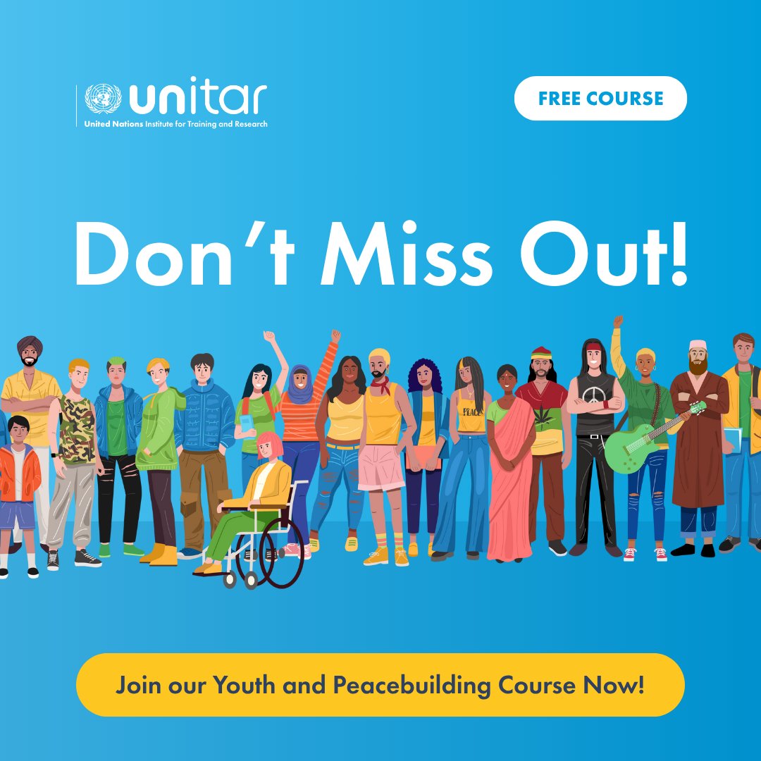 UNITAR's tweet image. 💡Idea ➡️ 🌍Impact

Learn the peacebuilding project cycle:

🌟 Identifying

🌟 Designing

🌟 Implementation

🌟 Monitoring

🌟 Evaluation

Get practical skills with UNITAR's free course!

Enrol now: f.mtr.cool/kvcwmpnell

#ProjectCycle #Peacebuilding #UNITAR