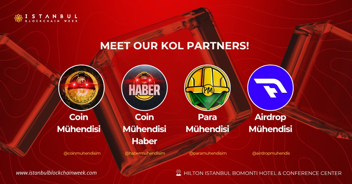 Istanbul Blockchain Week (@istanbulblockwk) on Twitter photo 🔥 Meet our KOL Partners for #IBW2025
We’re excited to welcome <a href="/coinmuhendisim/">Coin Mühendisi</a>, <a href="/habermuhendisim/">COİN MÜHENDİSİ HABER</a>, <a href="/paramuhendisim/">Para Mühendisi</a>, and <a href="/airdropmuhendis/">Airdrop Mühendisi</a> as official KOL Partners for IBW 2025!
Coin Mühendisi entered the cryptocurrency market in 2017, and since 2018, their team has been sharing 🔥 Meet our KOL Partners for #IBW2025
We’re excited to welcome <a href="/coinmuhendisim/">Coin Mühendisi</a>, <a href="/habermuhendisim/">COİN MÜHENDİSİ HABER</a>, <a href="/paramuhendisim/">Para Mühendisi</a>, and <a href="/airdropmuhendis/">Airdrop Mühendisi</a> as official KOL Partners for IBW 2025!
Coin Mühendisi entered the cryptocurrency market in 2017, and since 2018, their team has been sharing