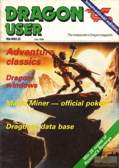 Retrojournal_de's tweet photo. 🛡️🗡️ DRAGON USER 7/85 – Kämpfen wie ’85!
🔥 Adventure-Klassiker
🪟 Dragon Windows
💾 Dragbase-Datenbank
🕹️ Manic Miner – offizielle POKEs!
🎁 Und: Gewinne 20x „Rommel’s Revenge“
#Dragon32 #Dragon64 #RetroComputing #ManicMiner #8bitGaming #Heimcomputer https://t.co/NVVDDAFjAk
