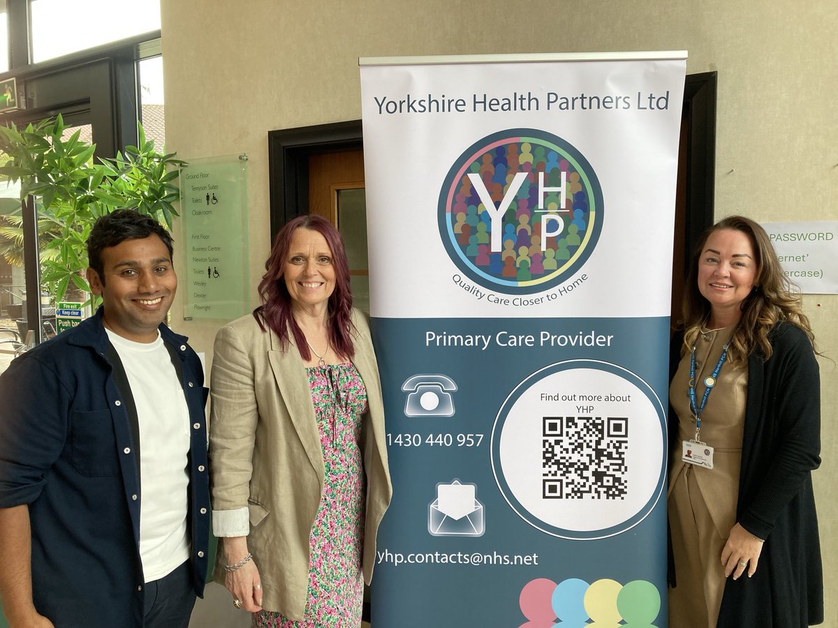 Thanks to ⁦<a href="/YHPLtd/">Yorkshire Health Partners</a>⁩, our headline sponsors at today's GP Update training, supporting learning for local GPs