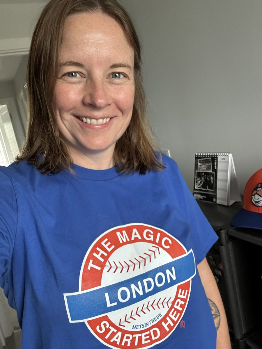Jo Lenton (@pidgeos) on Twitter photo Perfect weekend to rock this T-shirt don’t you think <a href="/MetsInTheUK/">Mets In The UK</a> ?
#TheMagicStartedHere 🇬🇧 #LondonSeries2024 #LGM #MITUK Perfect weekend to rock this T-shirt don’t you think <a href="/MetsInTheUK/">Mets In The UK</a> ?
#TheMagicStartedHere 🇬🇧 #LondonSeries2024 #LGM #MITUK