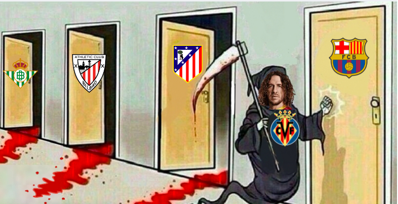 VillarrealDDC's tweet photo. 🔵🔴MAÑANA. CAMP NOU.

Real Betis ✅
Athletic Club ✅
Atlético Madrid ✅
Barcelona ⁉️
Ganar la liga 🔜 https://t.co/JiTzoqgmlK