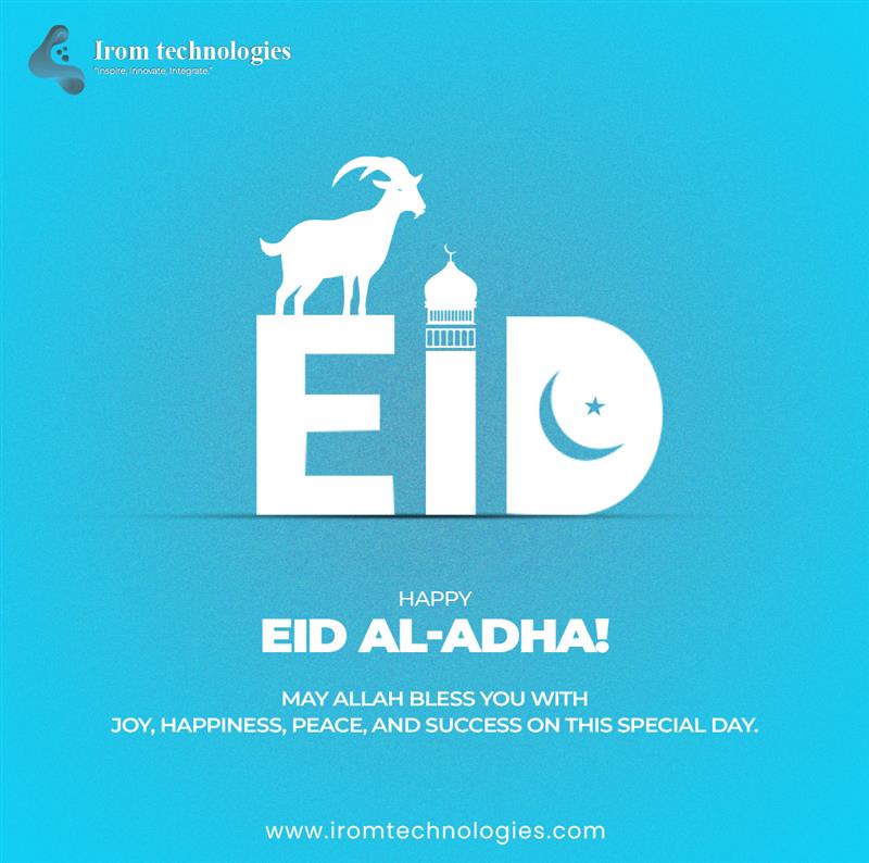 techirom1's tweet image. Wishing you and your loved ones a joyful and prosperous Eid al-Adha! May your day be filled with blessings, peace, and success.
EID al-ADHA Mubarak 🌙✨🐑

Visit iromtechnologies.com.
.
.
.
.
#iromtechnologie #EidAlAdha #EidMubarak #Blessings #Peace #Success