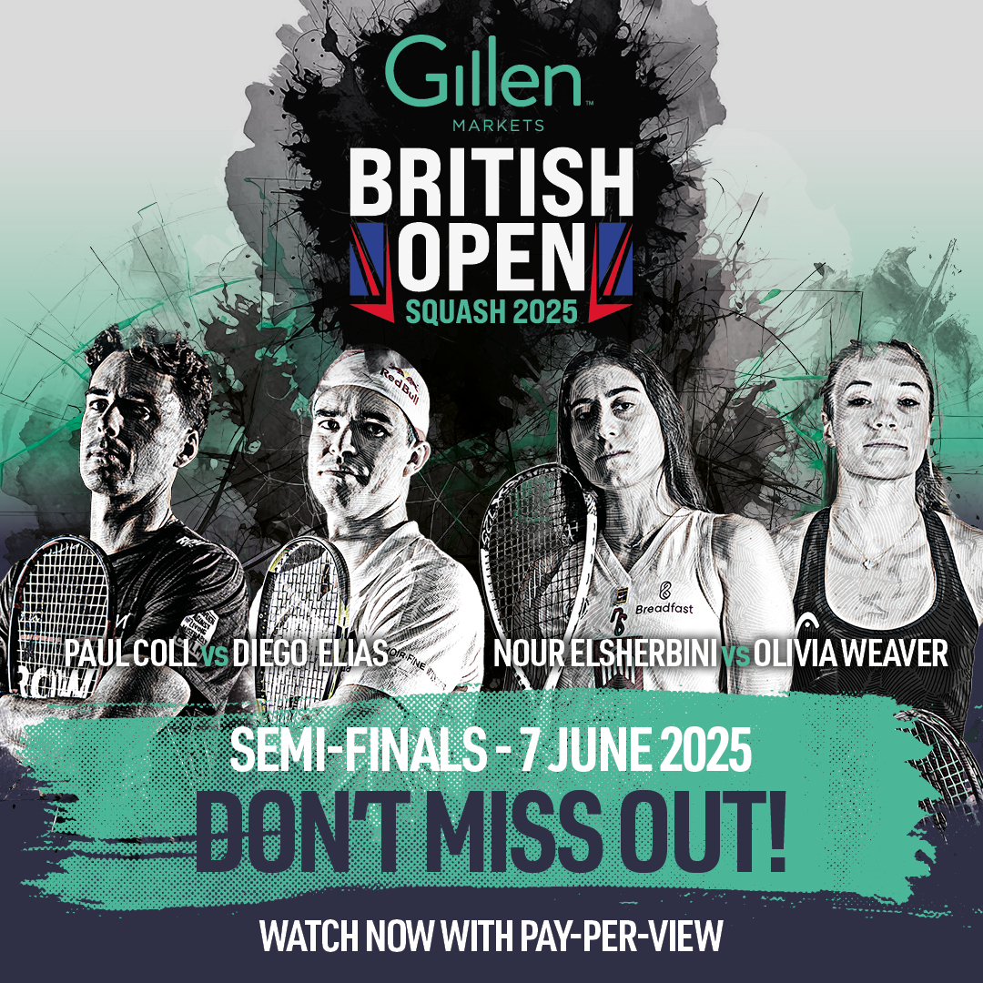 SQUASHTV (@squashtv) on Twitter photo These <a href="/BritOpenSquash/">British Open</a> semi finals will be 𝘽𝙊𝙓 𝙊𝙁𝙁𝙄𝘾𝙀 🍿
Don't miss out to see who will secure their place in tomorrow's finals with a pay-per-view pass! 🎟️
Passes start from just £5! Get yours below 👇
tinyurl.com/mrzrcnc8 These <a href="/BritOpenSquash/">British Open</a> semi finals will be 𝘽𝙊𝙓 𝙊𝙁𝙁𝙄𝘾𝙀 🍿
Don't miss out to see who will secure their place in tomorrow's finals with a pay-per-view pass! 🎟️
Passes start from just £5! Get yours below 👇
tinyurl.com/mrzrcnc8