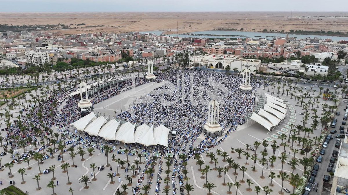 DSkalipane's tweet photo. مصلى ساحة المشور بالعيون
عيد الأضحى 2025
#عيد_الأضحى_المبارك #الصحراء_المغربية https://t.co/xZPqAg6xvC
