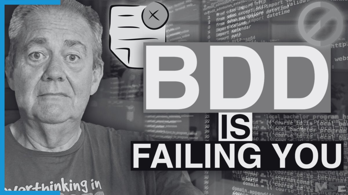 EqualExperts (@equalexperts) on Twitter photo โI think that BDD can be one of the most straightforwardly effective tools to effect change in our approach to #softwaredevelopment.โ
Is how <a href="/davefarley77/">Dave Farley</a> starts this update he then unpacks '3 reasons Behaviour-Driven Development' might be falling short ๐ฅ eu1.hubs.ly/H0kPjpN0 โI think that BDD can be one of the most straightforwardly effective tools to effect change in our approach to #softwaredevelopment.โ
Is how <a href="/davefarley77/">Dave Farley</a> starts this update he then unpacks '3 reasons Behaviour-Driven Development' might be falling short ๐ฅ eu1.hubs.ly/H0kPjpN0