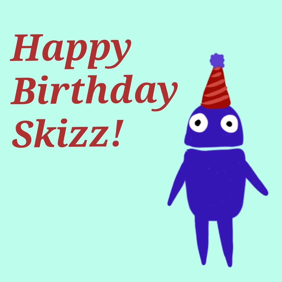 Didn't have much time but did this on my phone. Happy birthday <a href="/theskizzleman/">Skizzleman</a>!!