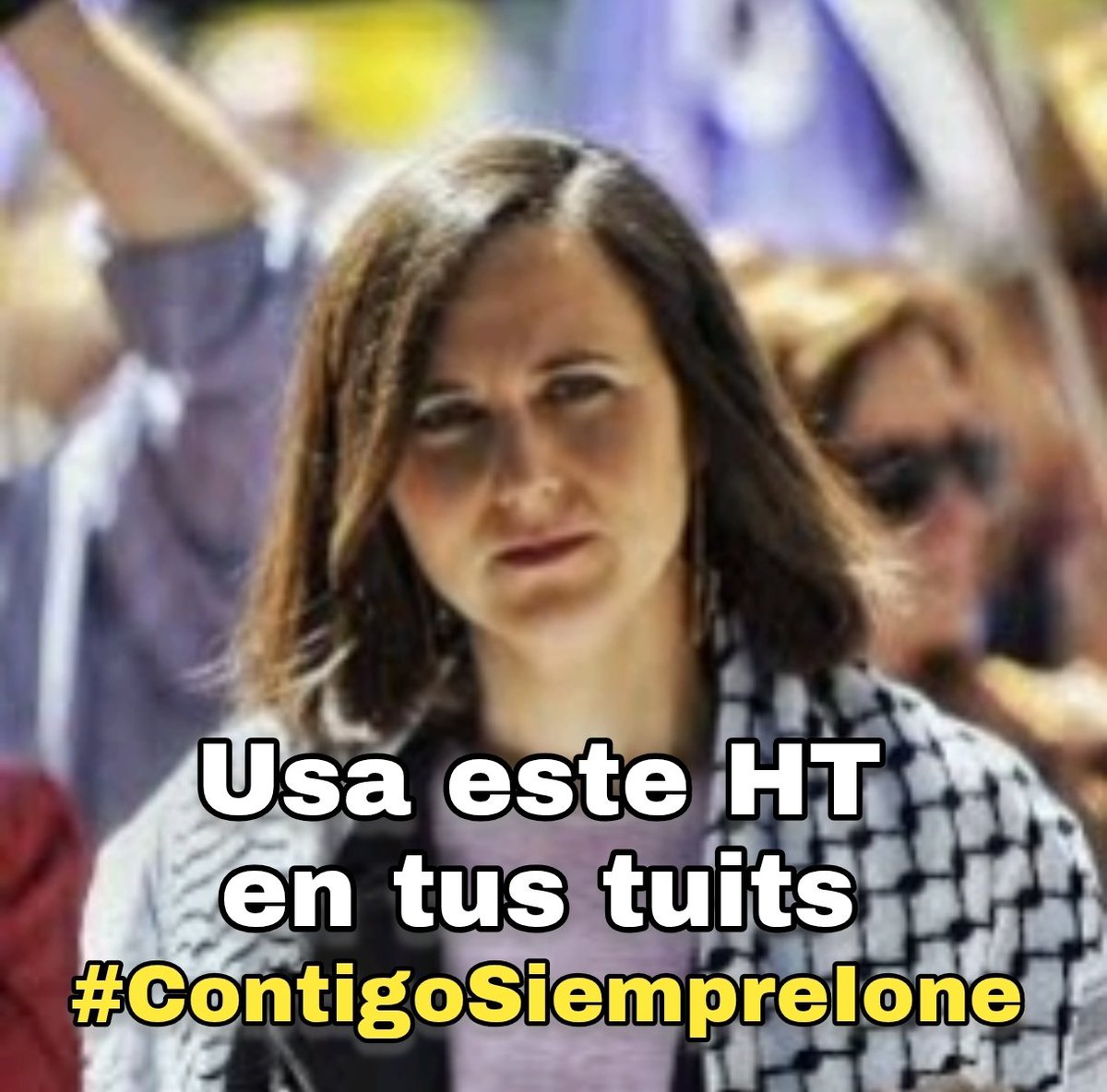 Hola, lo que ha hecho ayer El Supremo no tiene precedentes ni nombre, vuelven a ir a por Podemos, van a por Ione Belarra porque planta cara a ciertos Jueces.
Usemos este HT para apoyarla y arroparla, que sepa que no está sola.
Me ayudáis?
👇👇👇
#ContigoSiempreIone
☝️☝️☝️