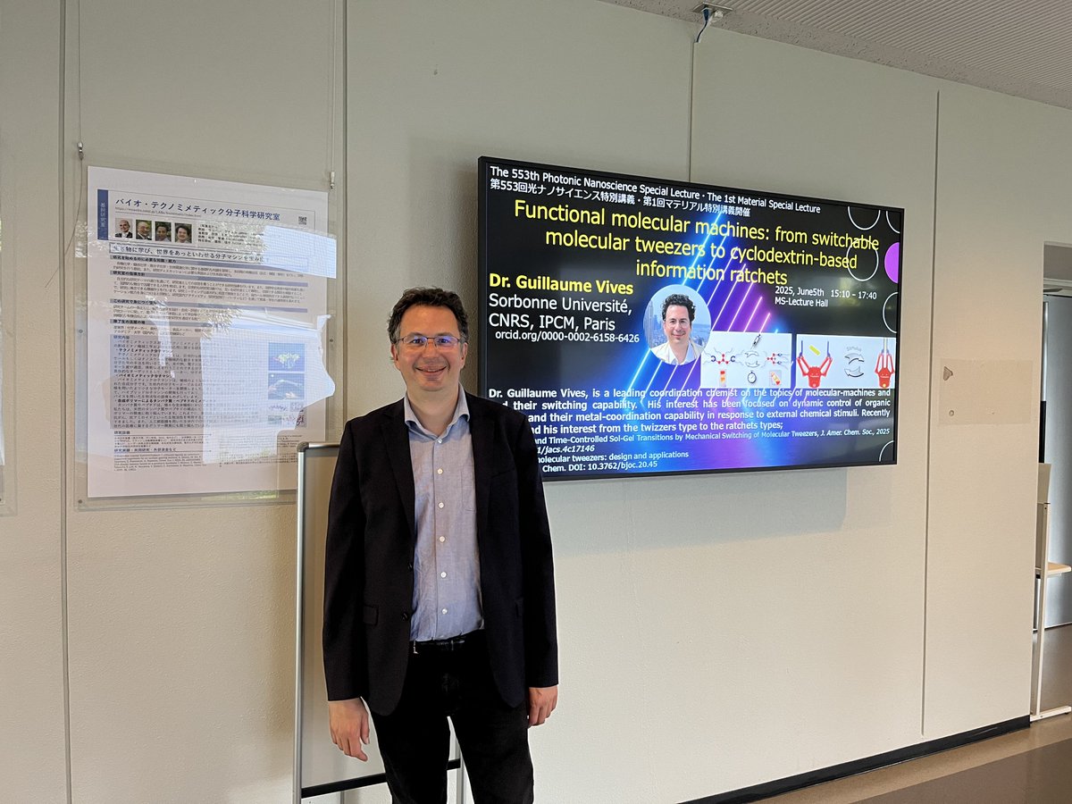 Guillaume Vives (@vivesgui) on Twitter photo Had a great time visiting <a href="/NAIST_MS_JP/">NAIST 物質創成科学領域</a> in Nara 🇯🇵. Many thanks to <a href="/KawaiNaist/">KAWAI-NAIST</a> for the warm welcome and inspiring discussion. Had a great time visiting <a href="/NAIST_MS_JP/">NAIST 物質創成科学領域</a> in Nara 🇯🇵. Many thanks to <a href="/KawaiNaist/">KAWAI-NAIST</a> for the warm welcome and inspiring discussion.