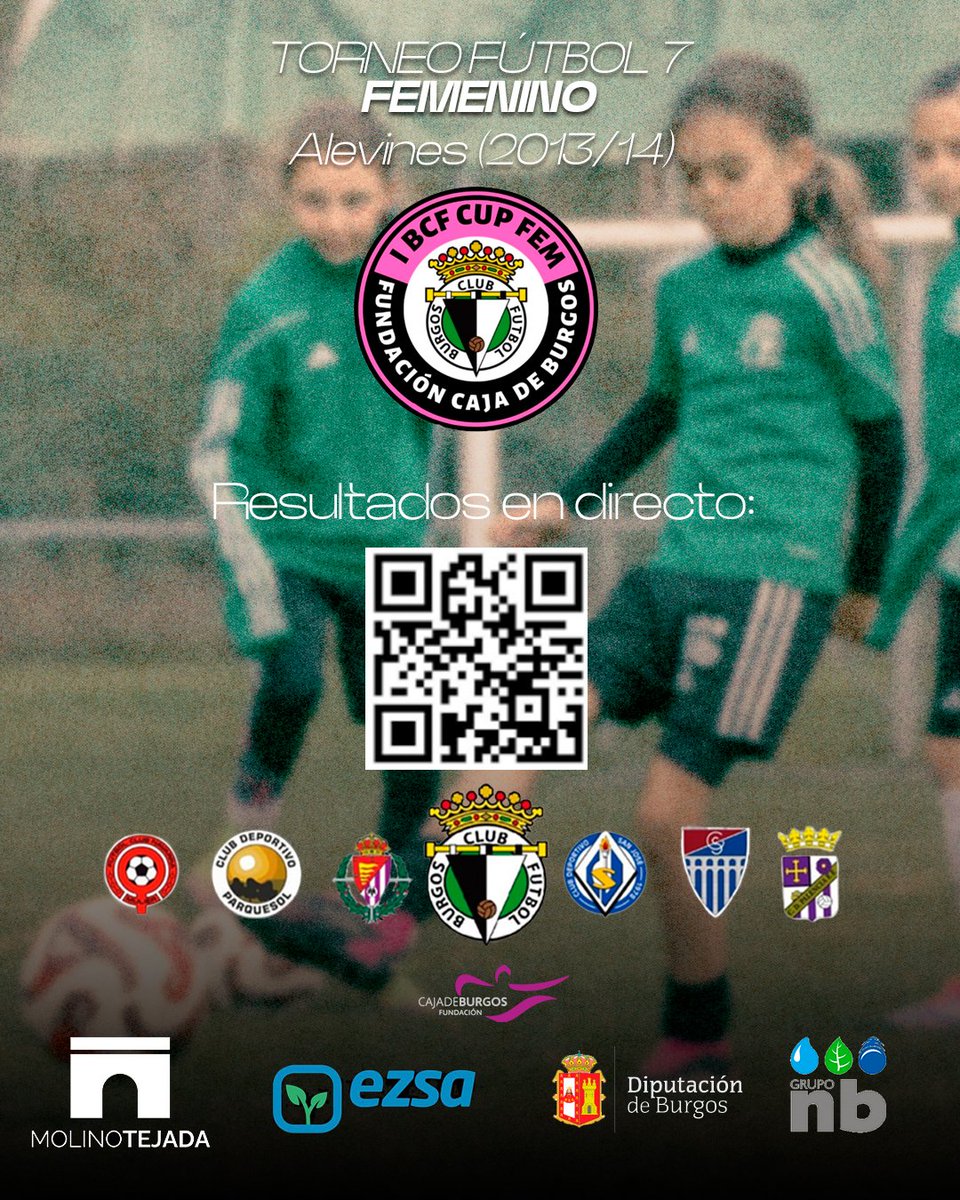 YA HA EMPEZADO 🙌🏻

Con el QR podeis seguir el resultado en directo