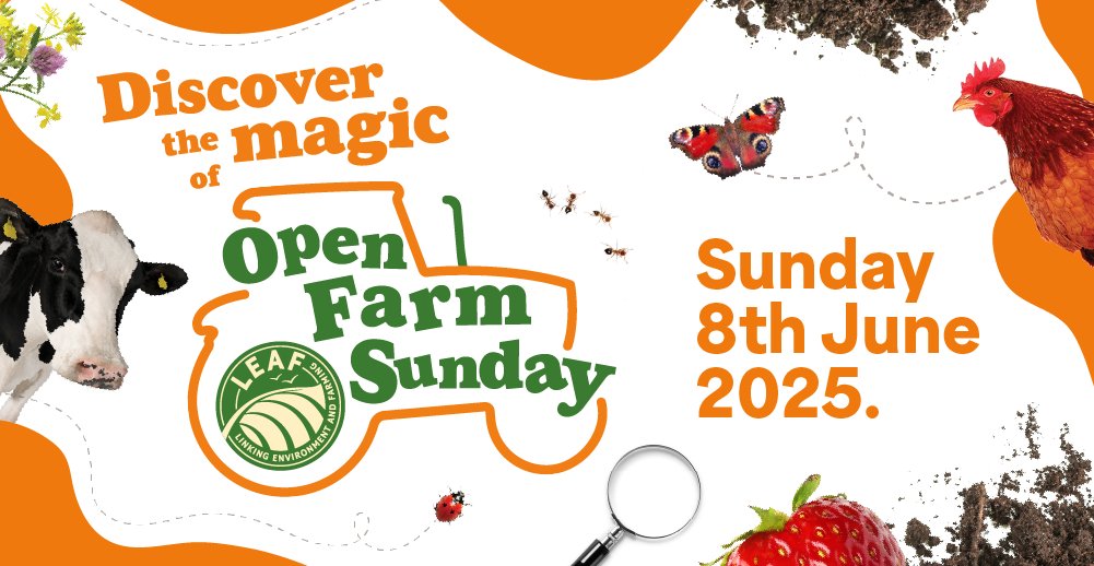 🐝 We’re buzzing for #OFS25 tomorrow! Have you booked your farm visit yet? 🚜🌾

Don’t miss the chance to experience sustainable farming up close:farmsunday.org/visit-a-farm

#OpenFarmSunday25 #FarmingFortnight2025