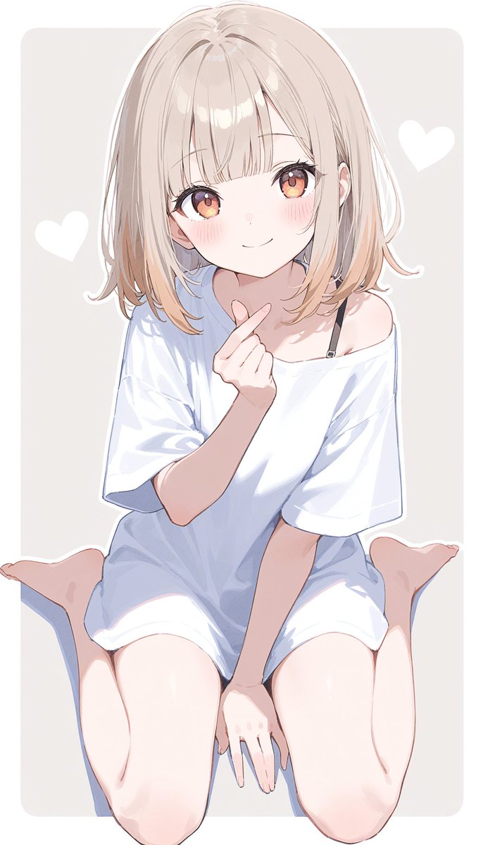 finger heart🤍