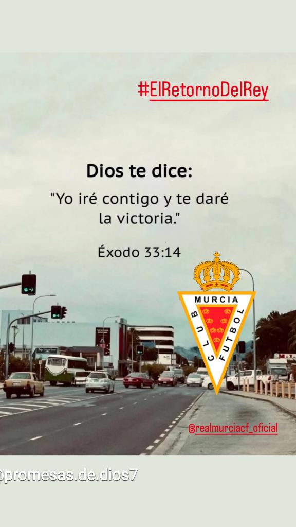 #ElRetornoDelRey
#AplastaReal.
<a href="/realmurciacfsad/">Real Murcia CF</a>